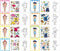 Fien en Teun - Aankleedboekje - 8 pagina’s modellen 8 inkleurpagina’s 8 stickervellen