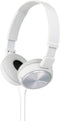 Sony MDR-ZX310AP - On-ear koptelefoon - Lichtgewicht opvouwbaar - Wit
