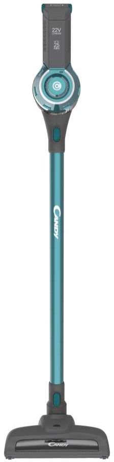 CANDY CAS10GC - Draadloze steelstofzuiger - 22V Lithium - Blauw/Zwart