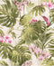 DUTCH WALLCOVERINGS Behang Paradiso groen en roze