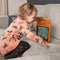 iMoshion Tablet Hoes Kinderen Geschikt voor Huawei MediaPad T5 10.1 inch - iMoshion Kidsproof Backcover met handvat - Oranje