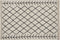BOZKIR - Laagpolig vloerkleed - Beige - 160 x 230 cm - Katoen