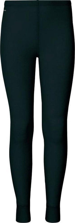 ODLO Bl Bottom Long Active Warm Kids Thermobroek - Unisex - Warmte bij -4 t/m 10 graden - Zwart - Maat 128