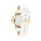 Tommy Hilfiger Layla 1782454 Horloge - Leer - Wit - Ø 38 mm
