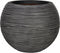 Capi Europe - Vaas bol Rib NL - Breukbestendig - Antraciet - Ø40 cm (1 stuk)