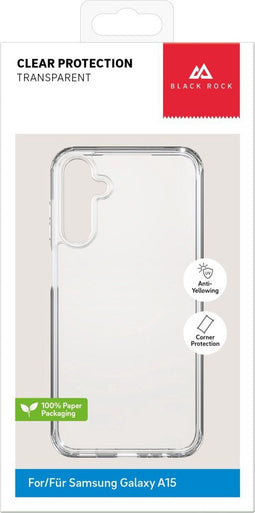 BlackRock 00226150 - Soft case - Beschermende transparante backcover - Samsung Galaxy A15