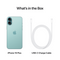 Apple iPhone 16 Plus - Smartphone - 128GB opslag - Groen