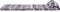 vidaXL - Stoelkussens - 2 - st - Adirondack - ruitpatroon - oxford - stof - grijs