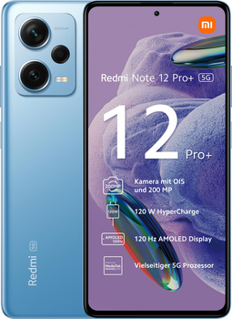 Xiaomi Redmi Note 12 Pro+ - Blauw - 256 GB - Dubbele fysieke simkaart