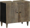 vidaXL - Wastafelkast - 62x33x58 - cm - massief - mangohout