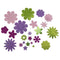 Knutsel Stickers Bloemen, 200st.