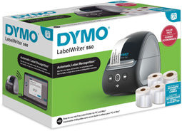 DYMO LabelWriter 550 - Thermische printer - Automatische labelherkenning - (4 rollen labels)