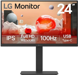 LG 24BA650 Zwart