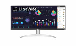 LG 29WQ600-W Wit, Zilver