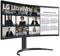 LG 34WR55QC-B Zwart
