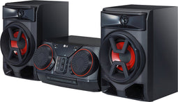 LG CK43 draagbare stereo-installatie 300 W Zwart