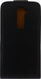 LG G2 Hoesje - Xccess - Serie - Kunstlederen Flipcase - Zwart - Hoesje Geschikt Voor LG G2