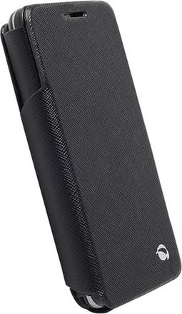 LG G2 Mini Hoesje - Krusell - Malmö Serie - Kunstlederen Bookcase - Zwart - Hoesje Geschikt Voor LG G2 Mini