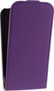 LG G2 Mini Hoesje - Mobilize - Ultra Slim Serie - Kunstlederen Flipcase - Paars - Hoesje Geschikt Voor LG G2 Mini