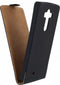LG G4 Hoesje - Mobilize - Ultra Slim Serie - Kunstlederen Flipcase - Zwart - Hoesje Geschikt Voor LG G4
