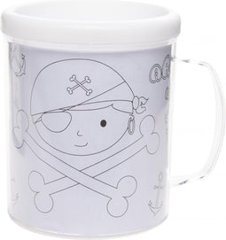 Lg-imports Kleur Je Eigen Beker Piraat