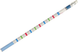 Lg-imports Potlood Met Tafeltjes 18,5 Cm Blauw/wit