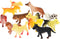 Lg-imports Speelset Huisdieren Junior 4 - 5 Cm 12-delig