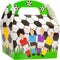 Lg-imports Traktatiedoos Voetbal 12 X 12 Cm Karton Groen 12 Stuks