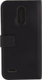 LG K10 (2017) Hoesje - Mobilize - Classic Gelly Wallet Serie - Kunstlederen Bookcase - Zwart - Hoesje Geschikt Voor LG K10 (2017)