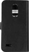 LG K10 (2018) Hoesje - Premium Wallet/Boekhoesje - Eco Leer - Magneet Sluiting - Opberg vakken - Zwart - Mobiparts