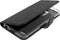LG K10 (2018) Hoesje - Premium Wallet/Boekhoesje - Eco Leer - Magneet Sluiting - Opberg vakken - Zwart - Mobiparts