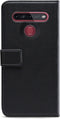 LG K51s Hoesje - Mobilize - Classic Gelly Wallet Serie - Kunstlederen Bookcase - Zwart - Hoesje Geschikt Voor LG K51s