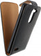 LG L Bello Hoesje - Xccess - Serie - Kunstlederen Flipcase - Zwart - Hoesje Geschikt Voor LG L Bello
