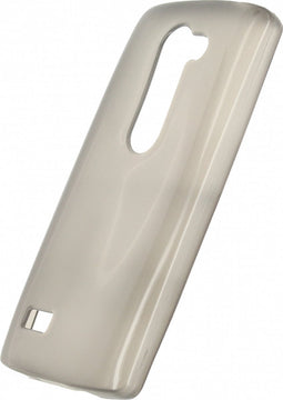 LG Leon Hoesje - Mobilize - Gelly Serie - TPU Backcover - Smokey Gray - Hoesje Geschikt Voor LG Leon
