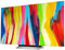 LG OLED C2 55 inch (zilveren voet) Zwart
