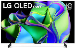 LG OLED evo C3 42 inch (C37, buitenlands model) Zwart