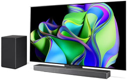 LG OLED evo C3 55 inch (C31, buitenlands model) Zwart