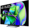 LG OLED evo C3 77 inch (C31, buitenlands model) Zwart