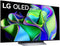 LG OLED evo C3 77 inch (C31, buitenlands model) Zwart