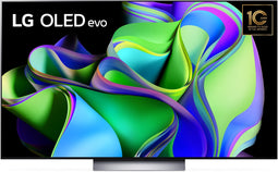LG OLED evo C3 77 inch (C34) Zwart