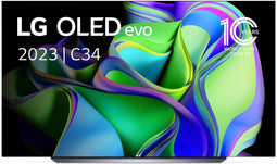LG OLED evo C3 83 inch (C34) Zwart