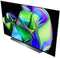 LG OLED evo C3 83 inch (C34) Zwart