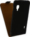 LG Optimus L5 II Hoesje - Mobilize - Ultra Slim Serie - Kunstlederen Flipcase - Zwart - Hoesje Geschikt Voor LG Optimus L5 II