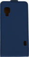 LG Optimus L5 II Hoesje - Mobilize - Ultra Slim Serie - Kunstlederen Flipcase - Donkerblauw - Hoesje Geschikt Voor LG Optimus L5 II