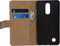 LG Q4 Hoesje - Mobilize - WalletBook Classic Serie - Kunstlederen Bookcase - Zwart - Hoesje Geschikt Voor LG Q4