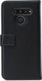 LG Q60 Hoesje - Mobilize - Classic Gelly Wallet Serie - Kunstlederen Bookcase - Zwart - Hoesje Geschikt Voor LG Q60