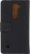 LG Spirit Hoesje - Mobilize - Classic Serie - Kunstlederen Bookcase - Zwart - Hoesje Geschikt Voor LG Spirit
