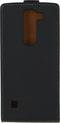LG Spirit Hoesje - Mobilize - Classic Serie - Kunstlederen Flipcase - Zwart - Hoesje Geschikt Voor LG Spirit