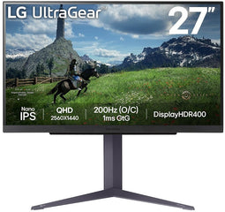 LG UltraGear 27GS85QX-B Zwart