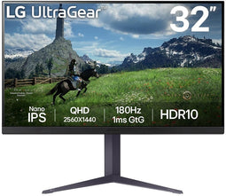 LG UltraGear 32GS85QX-B Zwart